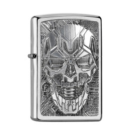 Zippo Brass Technic Skull Trick