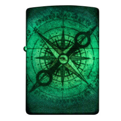 Zippo Compass Skull Design