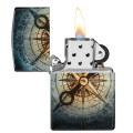 Zippo Compass Skull Design