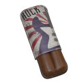 Etui 2 cigares cuir Récife Rock'N Roll Whiskey