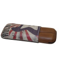 Etui 2 cigares cuir Récife Rock'N Roll Whiskey