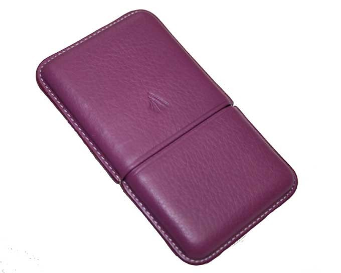 Etui cartes de visite orchidée