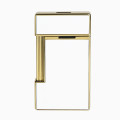 Briquet ST Dupont Slimmy Laque Blanche et Doré