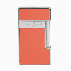 Briquet ST Dupont Slimmy Corail et Chrome