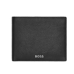 Porte-cartes Hugo Boss Classic Cuir Grainé noir