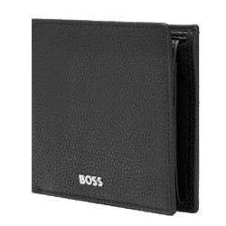 Porte-cartes Hugo Boss Classic Cuir Grainé noir