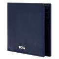 Porte-cartes Hugo Boss Classic Cuir Grainé Navy