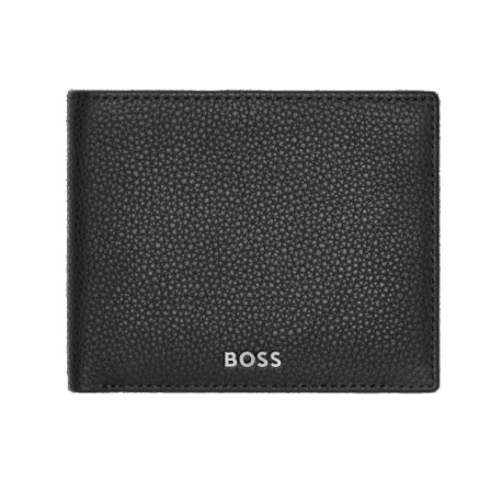 Porte-cartes Hugo Boss Classic Cuir Grainé Noir