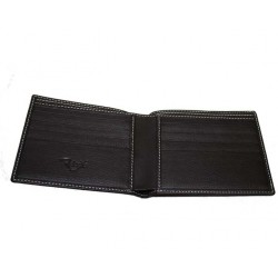 Portefeuille Récife cuir chocolat