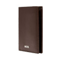 Porte-cartes Double Hugo Boss Classic Smooth Brown