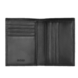 Porte-cartes Double Hugo Boss Classic Smooth Black