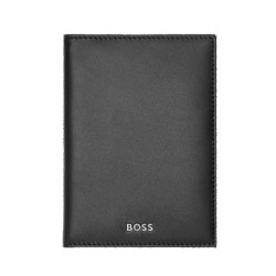 Porte-cartes Double Hugo Boss Classic Smooth Black