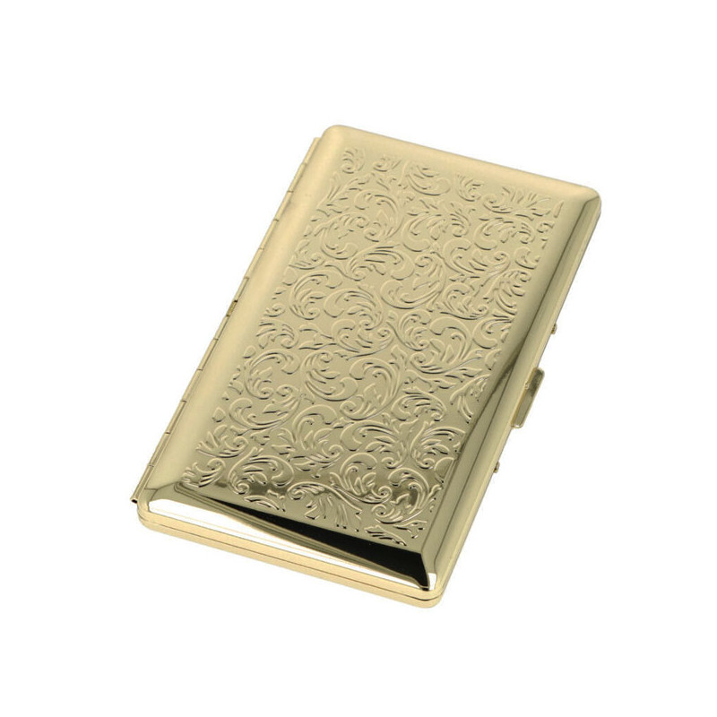 Etui Doré pour cigarettes Slim
