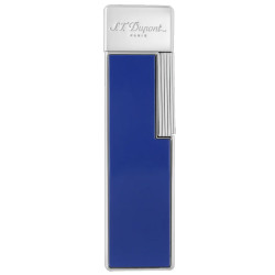 Briquet ST Dupont Twiggy Laque Bleu et chrome