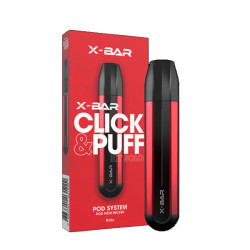 Batterie X-Bar Click&Puff Ruby