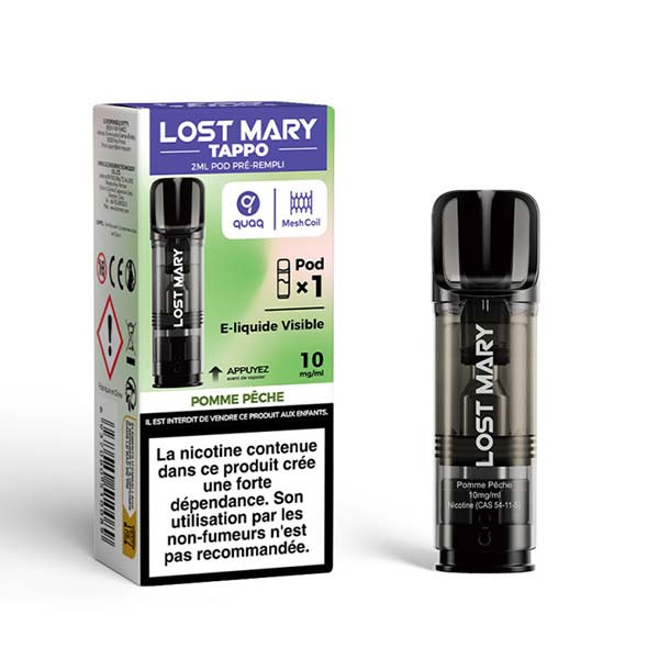 Pod Lost Mary Tappo Pomme Pêche