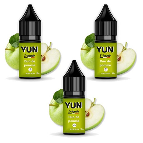 E-liquide Yun Duo De Pomme 30 ml