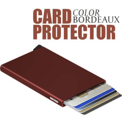 Porte cartes cardprotector Secrid Bordeaux
