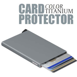 Porte cartes cardprotector Secrid Titanium