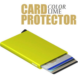 Porte cartes cardprotector Secrid Lime