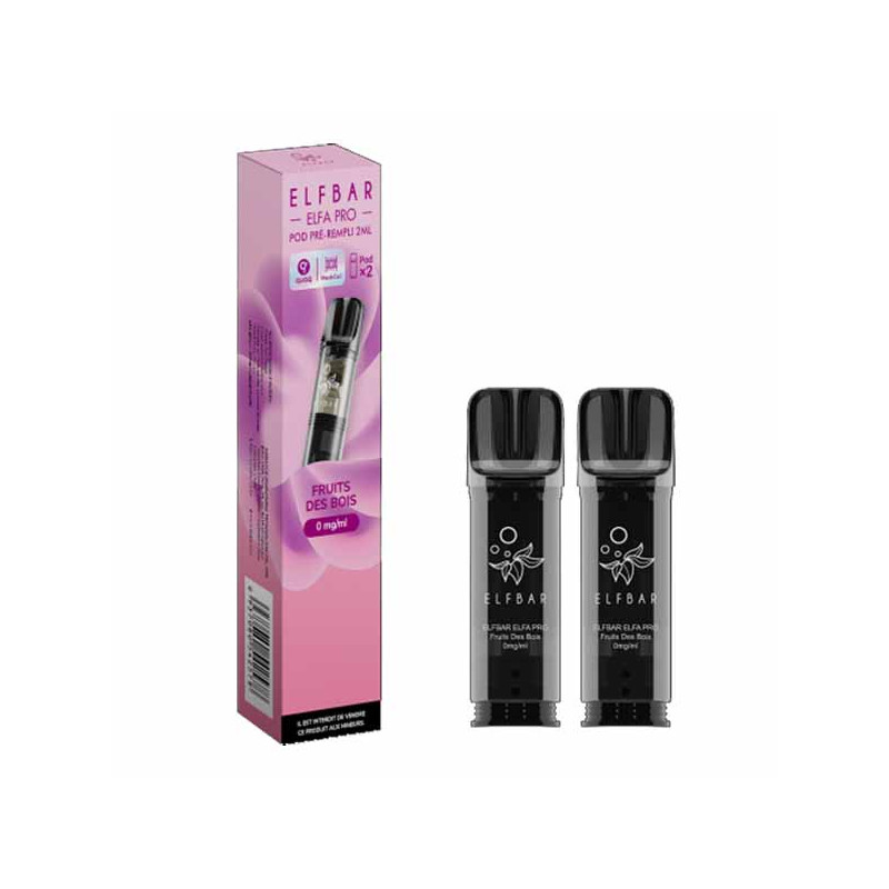 pod elfbar pro Pod Elfa Pro Fruits Des Bois Taux de nicotine 10 mg/ml