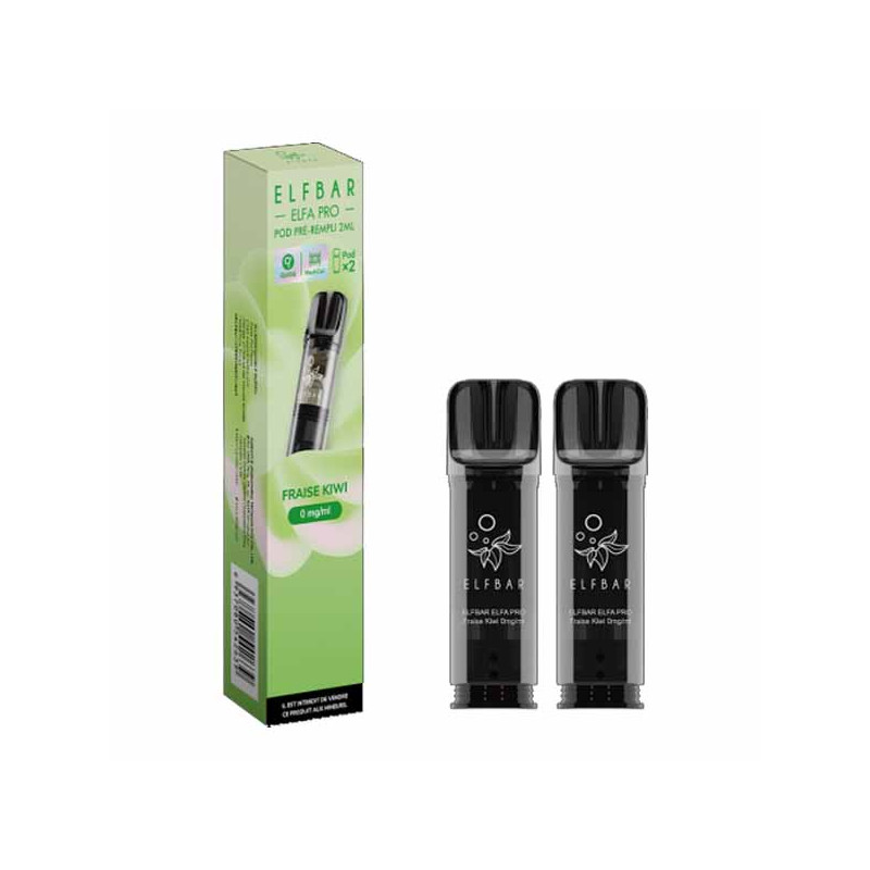 Pod Elfa Pro Fraise Kiwi Taux de nicotine 10 mg/ml