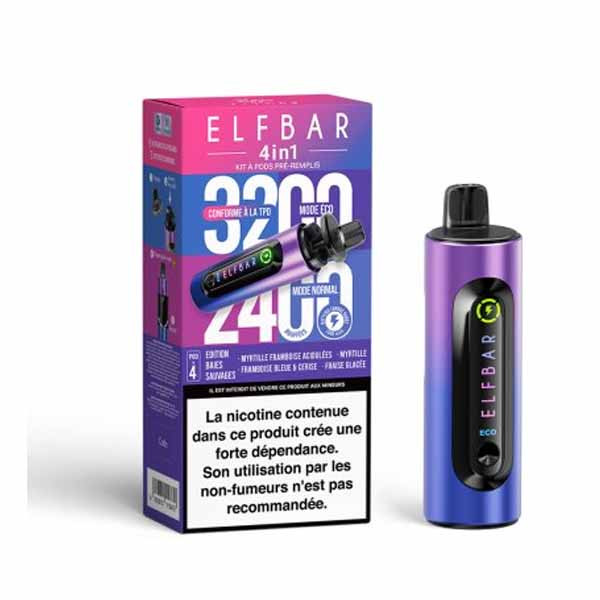 Kit Elfbar 4in1 Edition Baies Sauvage