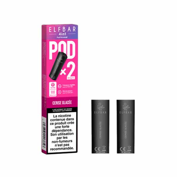 Pods Elfbar 4in1 Cerise Glacée