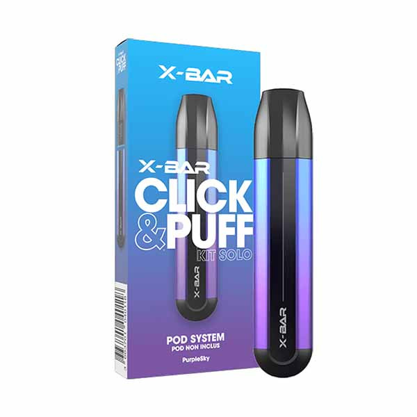 Batterie X-Bar Click&Puff PurpleSky