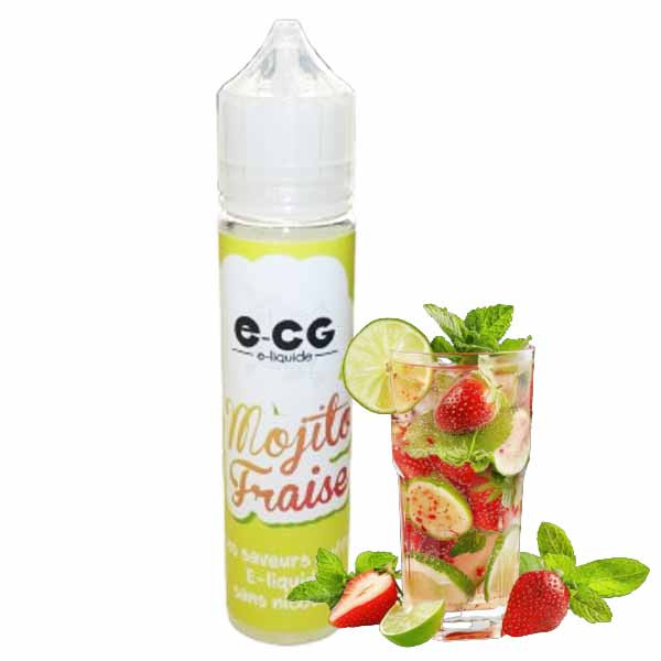 E-liquide E-CG Mojito Fraise 50ml
