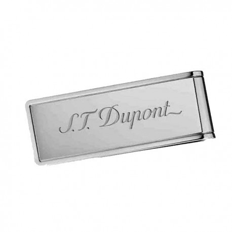 Pince à billet blason St Dupont PVD inox