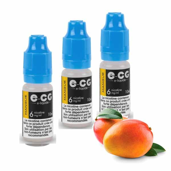 E-liquide E-CG Mangue - Saveur Fruitée