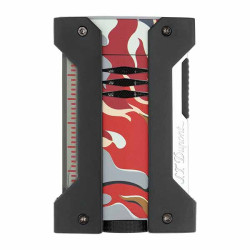 Briquet ST Dupont Défi Xtreme Camo red