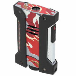 Briquet ST Dupont Défi Xtreme Camo red