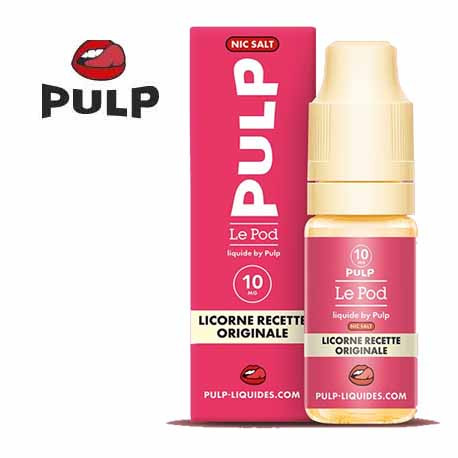 E-Liquide Licorne Recette Original Le Pod By Pulp