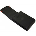 Etui pour paquet de cigarette cuir N 702 noir