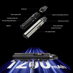 Kit ELFX Pro Noir Elfbar