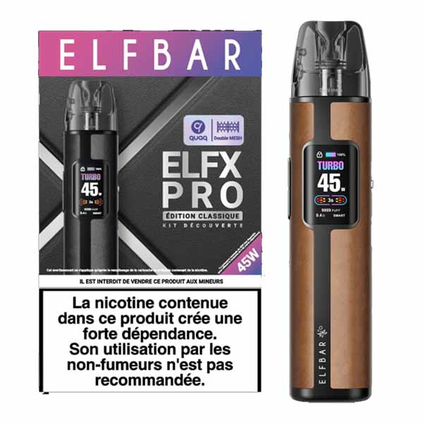 Kit ELFX Pro Marron Elfbar