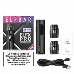 Kit ELFX Pro Noir Elfbar
