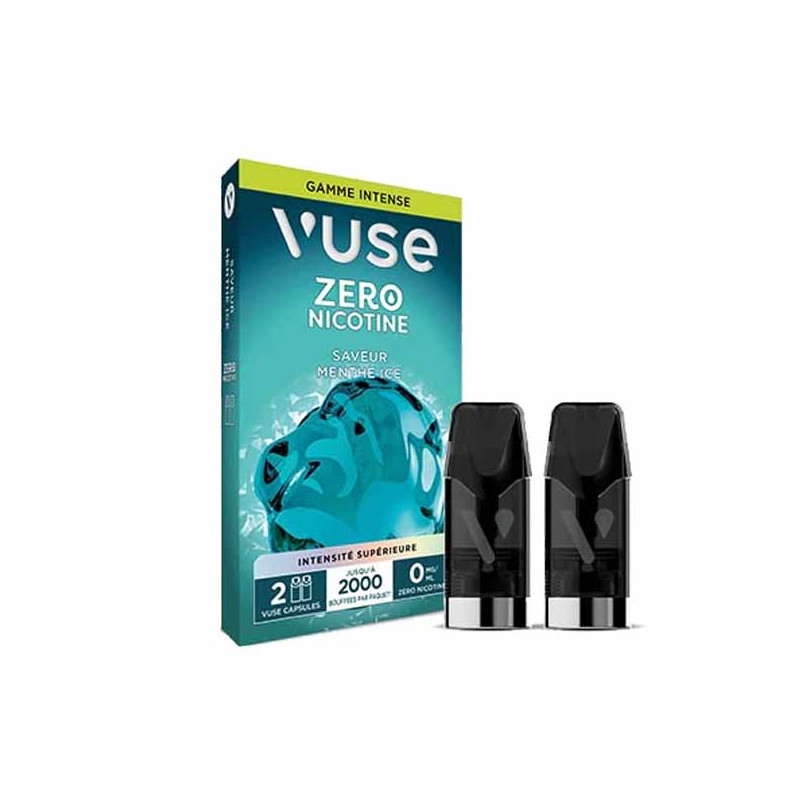 elfbar nachfüll pod läuft aus Capsules ePod Vuse saveur Menthe Ice Taux de nicotine 10 mg/ml