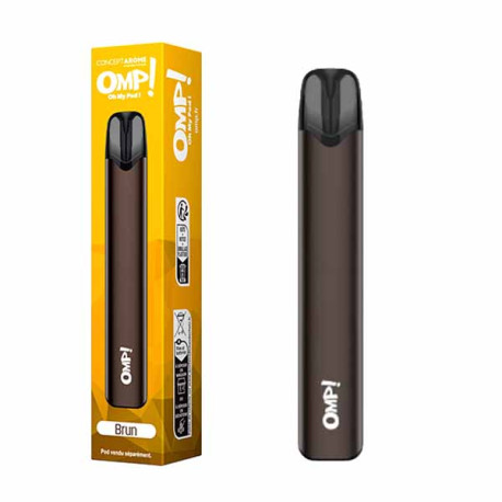 Batteries Oh My Pod  marron Concept Arome