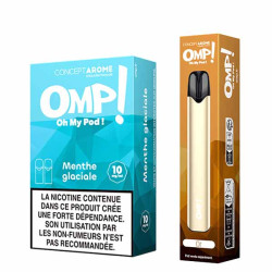 Kit Oh My Pod Menthe Glacial ConceptArome + Batterie