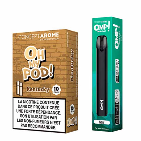 Kit Oh My Pod Kentucky ConceptArome + Batterie