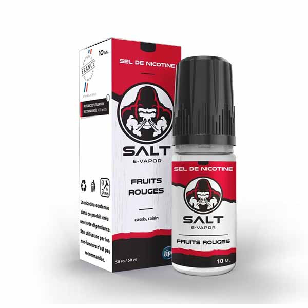 E-liquide Salt E-Vapor Fruits Rouges sel de nicotine
