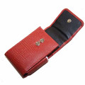 Etui pour paquet de cigarette Croco Rouge