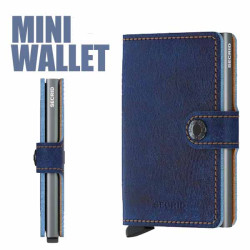 Porte cartes Miniwallet Secrid Indigo