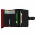 Porte cartes Miniwallet Secrid Matte Black&Red