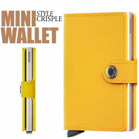 Porte cartes Miniwallet Secrid Crisple