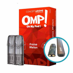 Capsules OMP Oh My Pod Fraise Melon ConceptArome