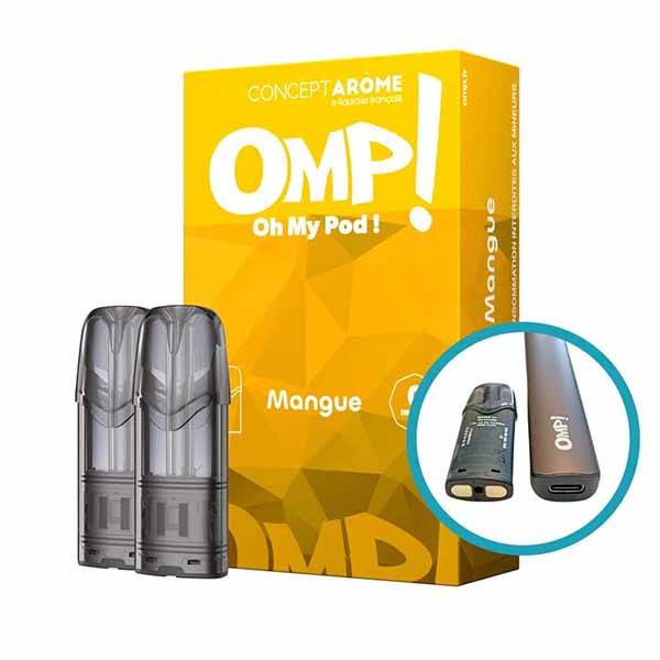 Capsules OMP Oh My Pod Mangue ConceptArome